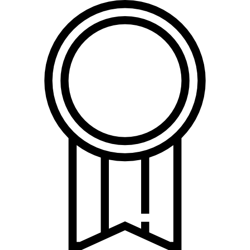 medalla Meticulous Line icono