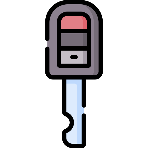 자동차 열쇠 Special Lineal color icon