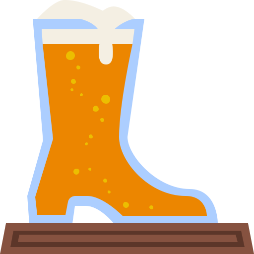 Boot Cartoon Flat icon