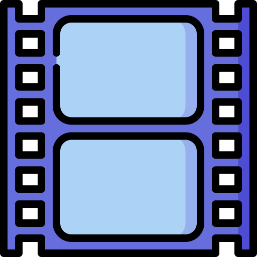 striscia di pellicola Special Lineal color icona