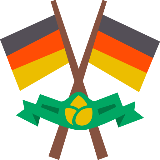 deutschland Cartoon Flat icon