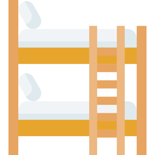 Bunk bed Special Flat icon