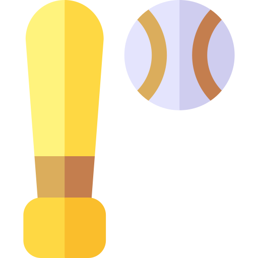 béisbol Basic Rounded Flat icono