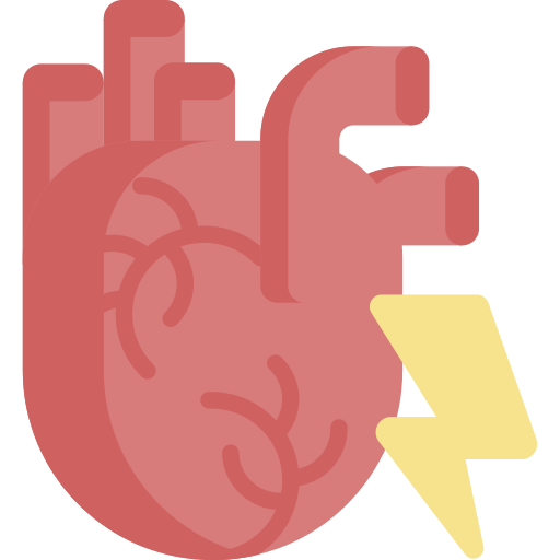 infarto de miocardio Special Flat icono