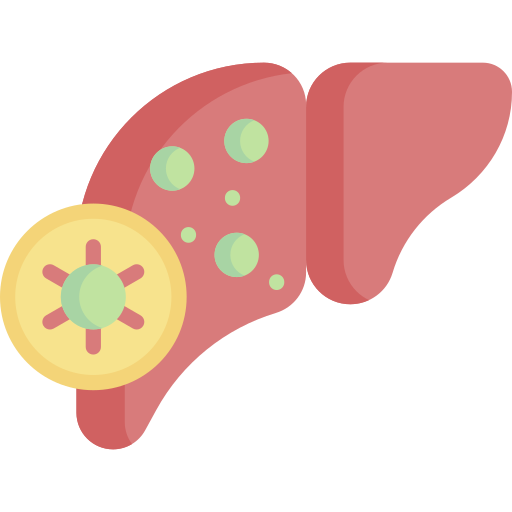 hepatitis Special Flat icoon