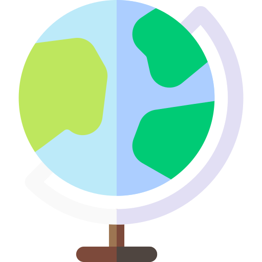 地理 Basic Rounded Flat icon