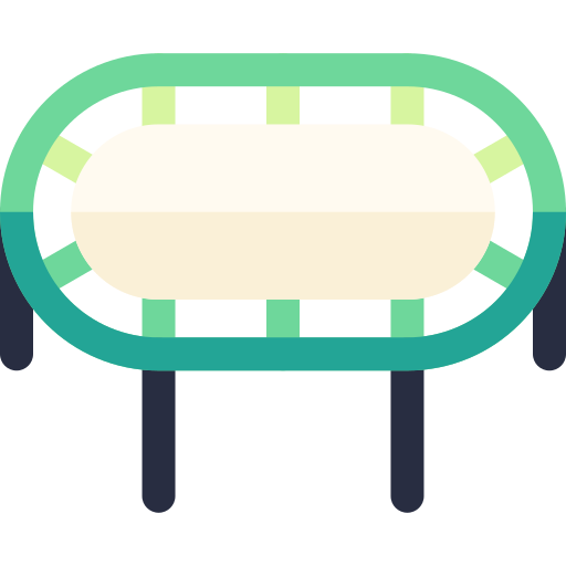 trampolin Basic Rounded Flat icon