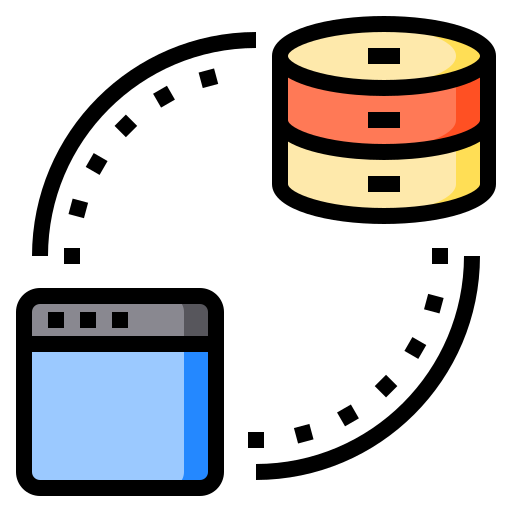 File transfer Catkuro Lineal Color icon
