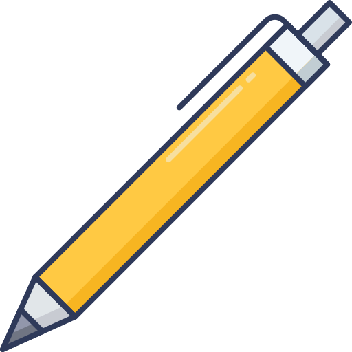 bolígrafo Dinosoft Lineal Color icono
