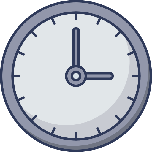 reloj Dinosoft Lineal Color icono