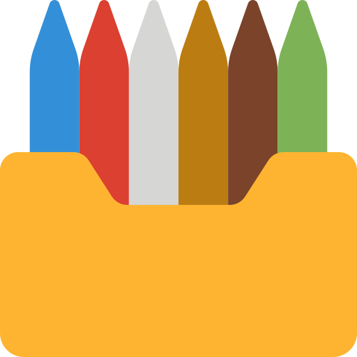 Color pencils Generic Flat icon