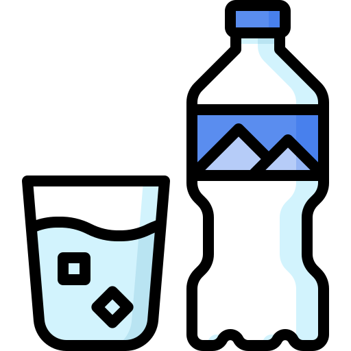 mineraalwater Generic Outline Color icoon
