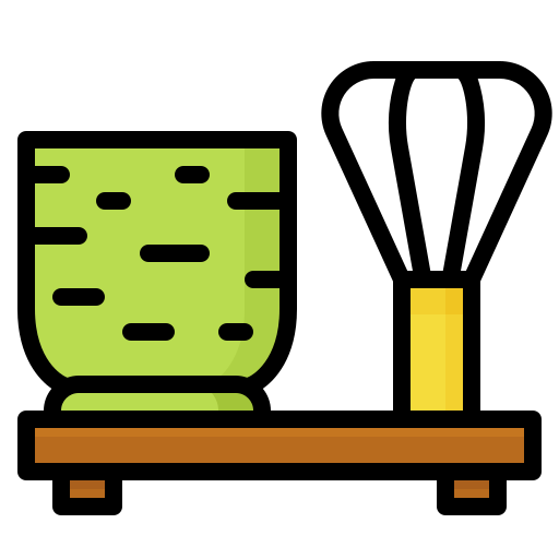 matcha Generic Outline Color icon