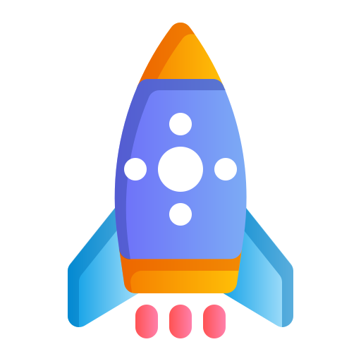 raket Generic Flat Gradient icoon