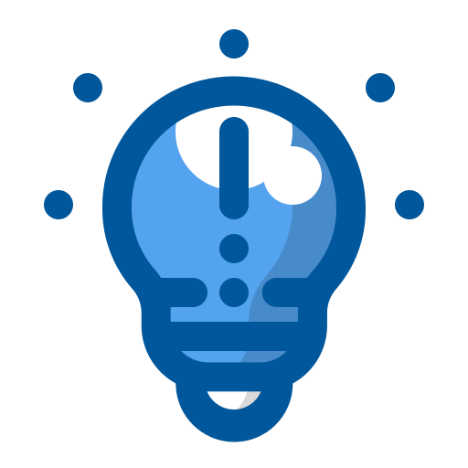 Light bulb Generic Blue icon