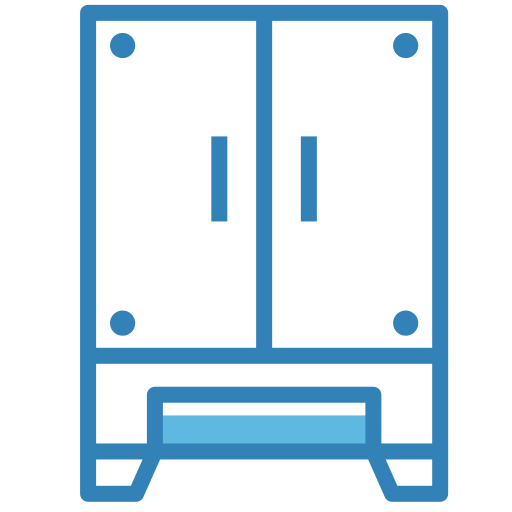 kleiderschrank Generic Blue icon