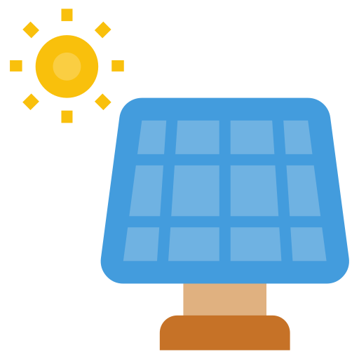 태양 전지 패널 Generic Flat icon