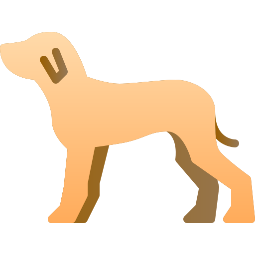 犬 Generic Flat Gradient icon