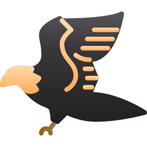 Eagle Generic Flat Gradient icon