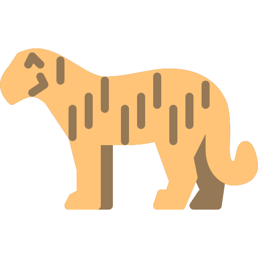 tygrys Berkahicon Flat ikona
