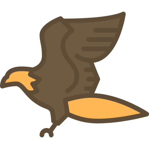 Eagle Berkahicon Lineal Color icon