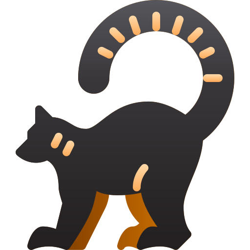 Lemur Generic Flat Gradient icon