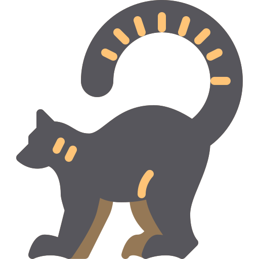 lemur Berkahicon Flat ikona
