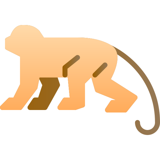 scimmia Generic Flat Gradient icona