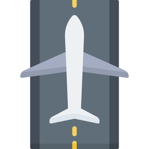 Runway Special Flat icon