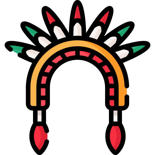 Headdress Special Lineal color icon