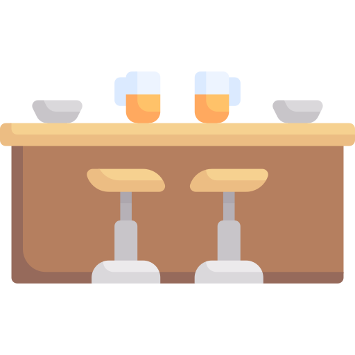 bar teller Special Flat icoon