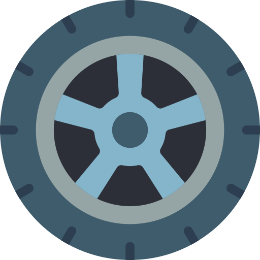 Wheel Basic Miscellany Flat icon