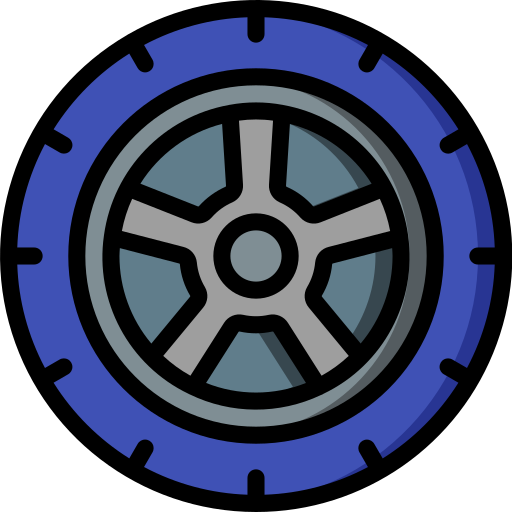 Wheel Basic Miscellany Lineal Color icon