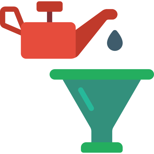 Funnel Basic Miscellany Flat icon