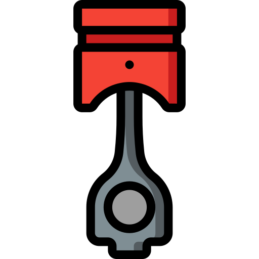 piston Basic Miscellany Lineal Color Icône