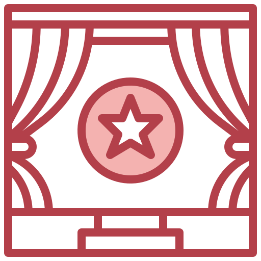 カーテン Surang Red icon