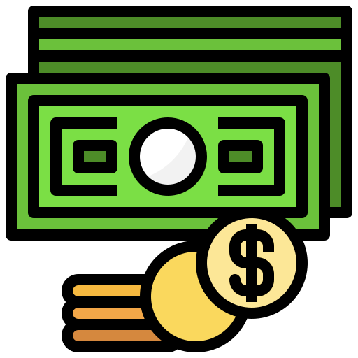 経済 Surang Lineal Color icon