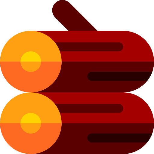 bois Basic Rounded Flat Icône