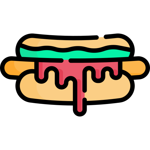 Hotdog Special Lineal color icon