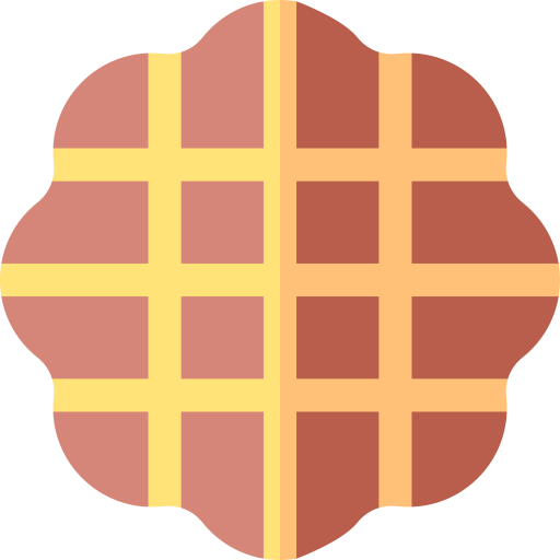 wafel Basic Straight Flat icoon