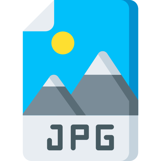 Jpg file Special Flat icon
