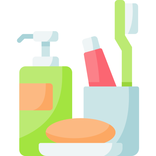 artigos de higiene Special Flat Ícone