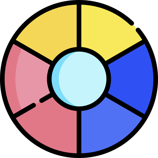 Цветовой круг Special Lineal color иконка