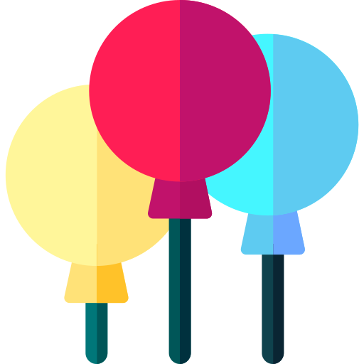 ballonnen Basic Rounded Flat icoon