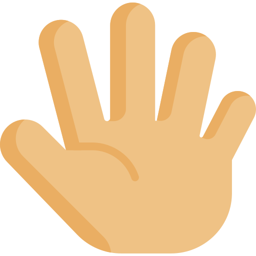 Hand Special Flat icon