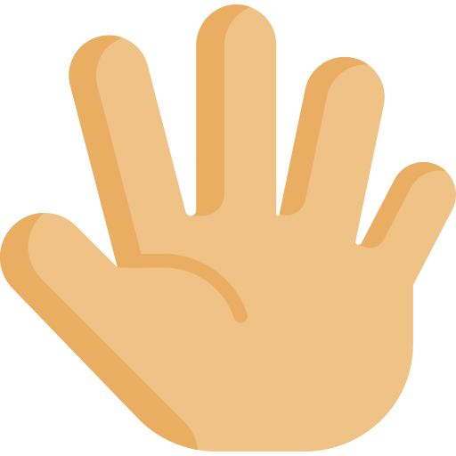 hand Special Flat icon