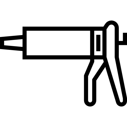 Hot glue Meticulous Line icon