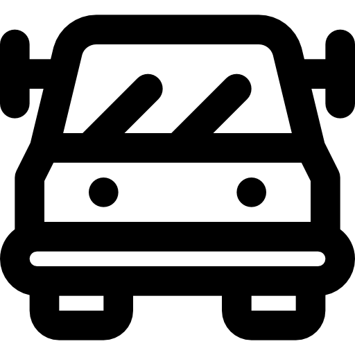 wagen Basic Black Outline icon