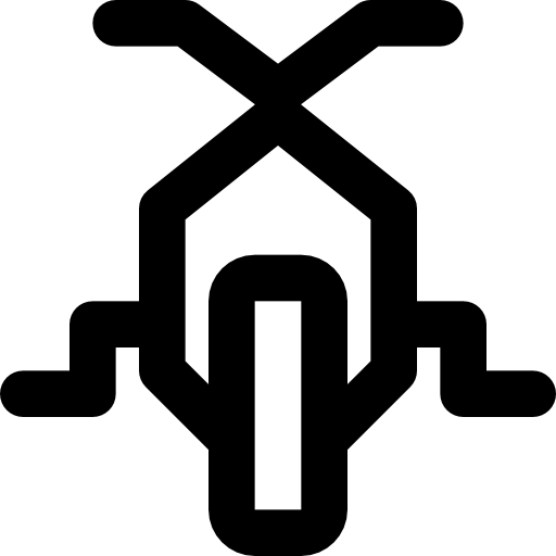 rower Basic Black Outline ikona