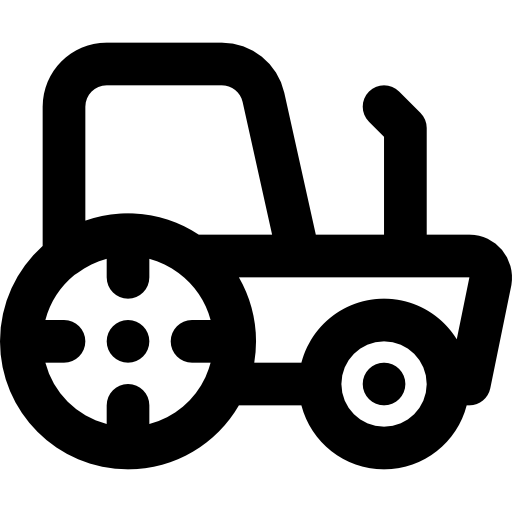 trattore Basic Black Outline icona